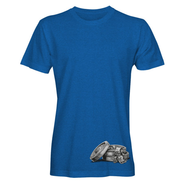 Weight Plates Blue Tee