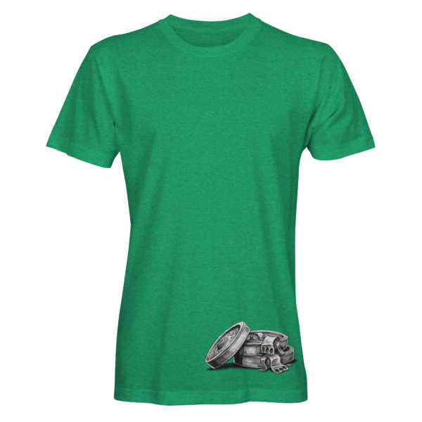 Weight Plates Green Tee